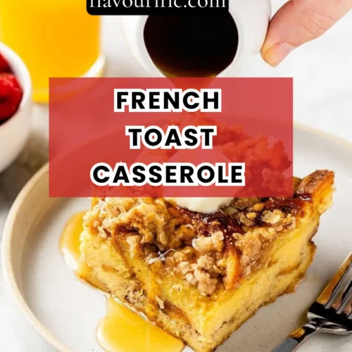 French Toast Casserole Recipe (Custardy, Golden & Easy) 3 Lemon 34