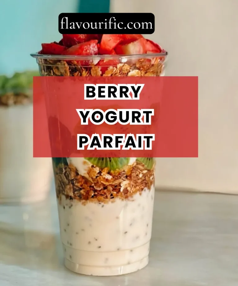 Berry Yogurt Parfait Recipe (Fresh, Healthy & Layered)