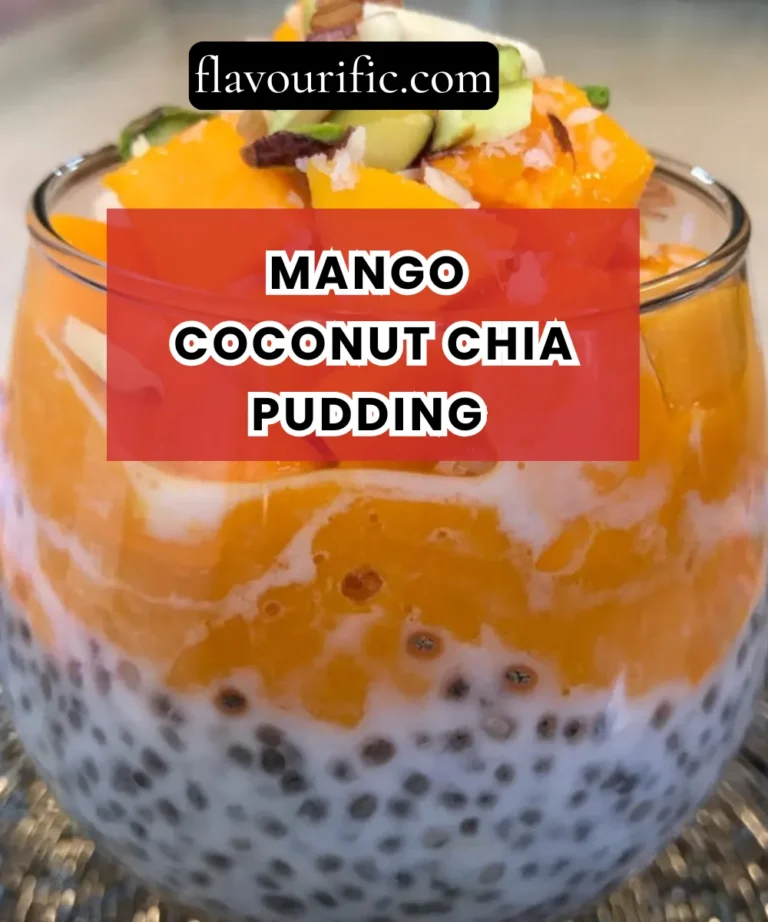 Mango Coconut Chia Pudding – Overnight Summer Breakfast