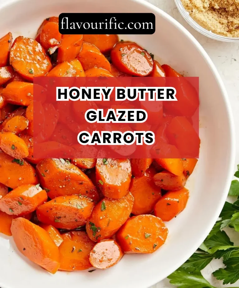 Honey Butter Glazed Carrots Recipe (Sweet, Savory & Perfectly Tender)