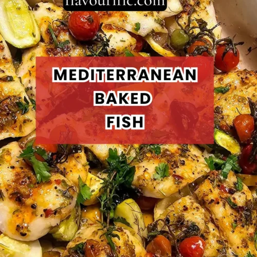 Mediterranean Baked Fish Recipe (Fresh, Light & Oven-Baked) 3 Lemon 53
