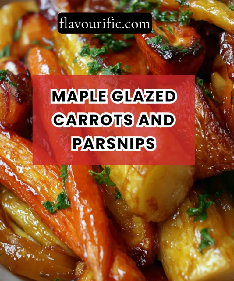 Maple Glazed Carrots and Parsnips Recipe (Sweet, Tender & Perfect for Any Meal)