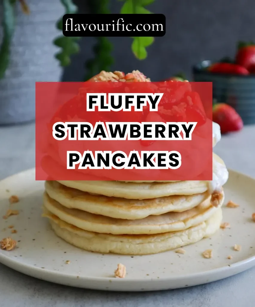 Fluffy Strawberry Pancakes Recipe (Golden, Juicy & Homemade) 1 Lemon 58