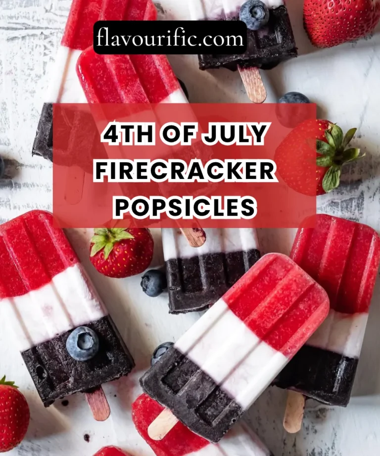 4th of July Firecracker Popsicles – Red White & Blue Layers Recipe (Patriotic, Refreshing & Kid-Friendly)