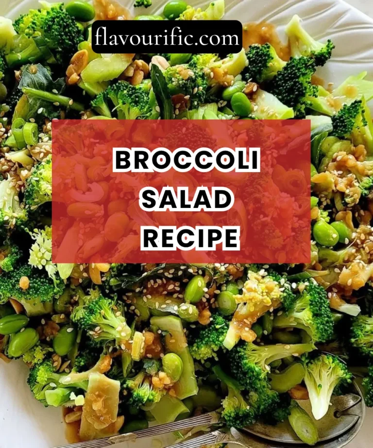 Broccoli Salad Recipe (Crunchy, Creamy & Crowd-Pleasing)