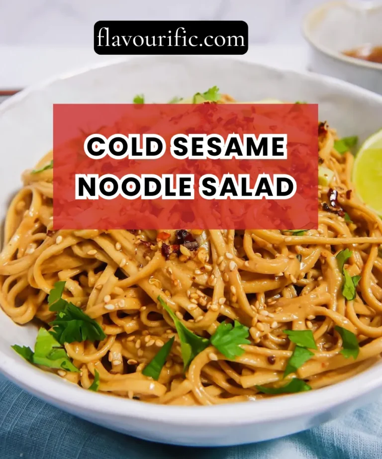 Cold Sesame Noodle Salad – Better Than Takeout & So Refreshing Recipe (Quick, Flavorful & Make-Ahead Friendly)