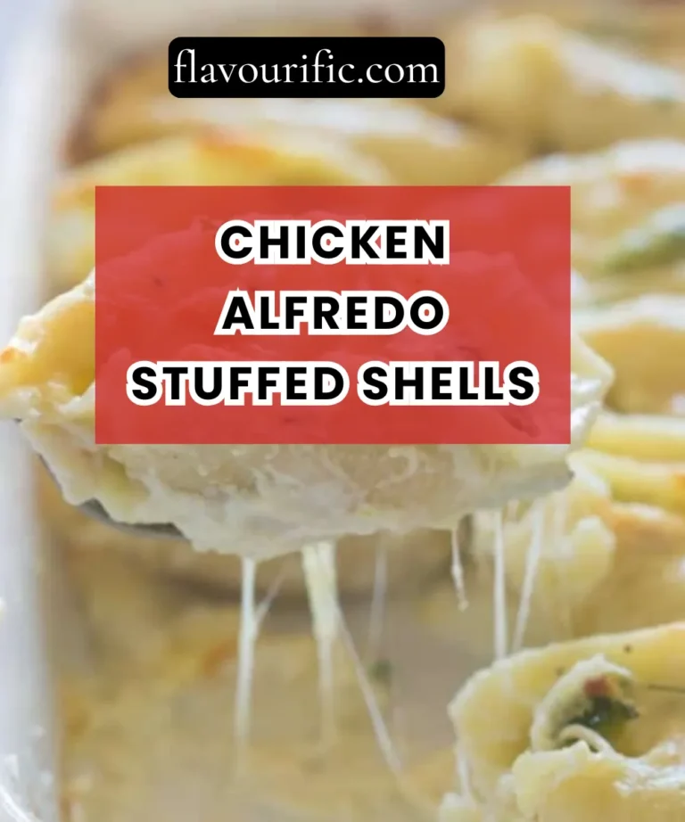 Chicken Alfredo Stuffed Shells Recipe (Creamy, Cheesy & Crowd-Pleasing)