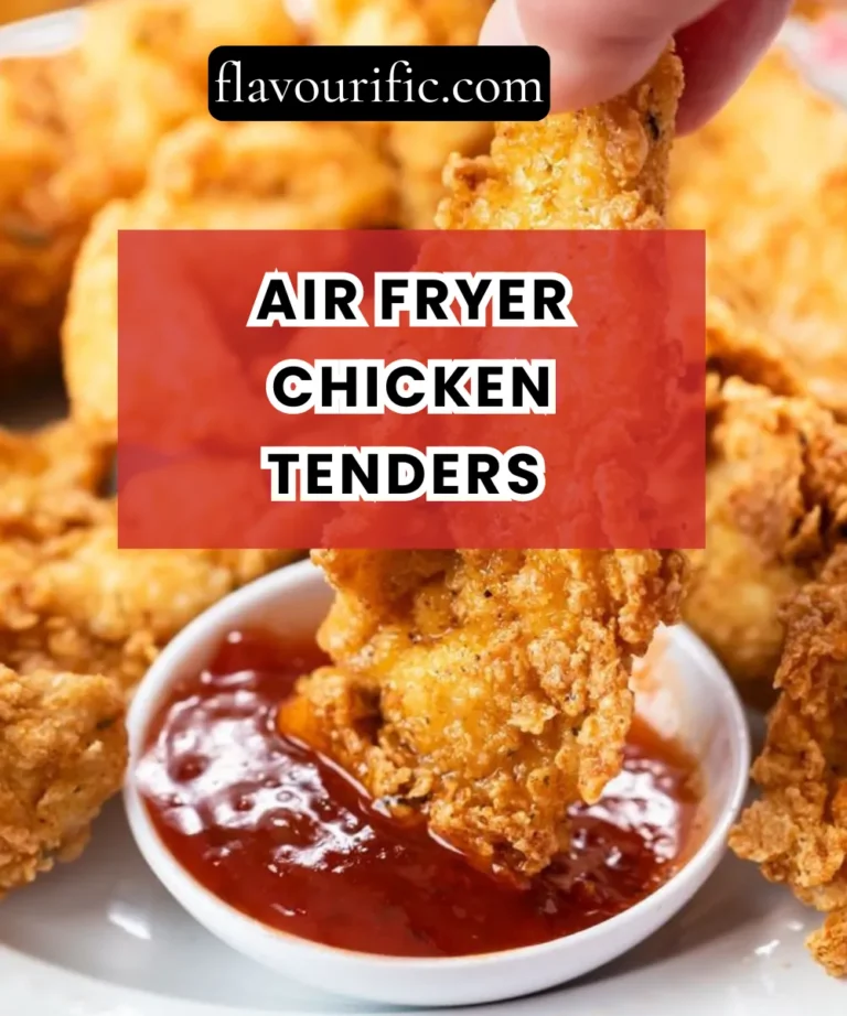Air Fryer Chicken Tenders Recipe (Crispy, Juicy & Healthier Than Fried)